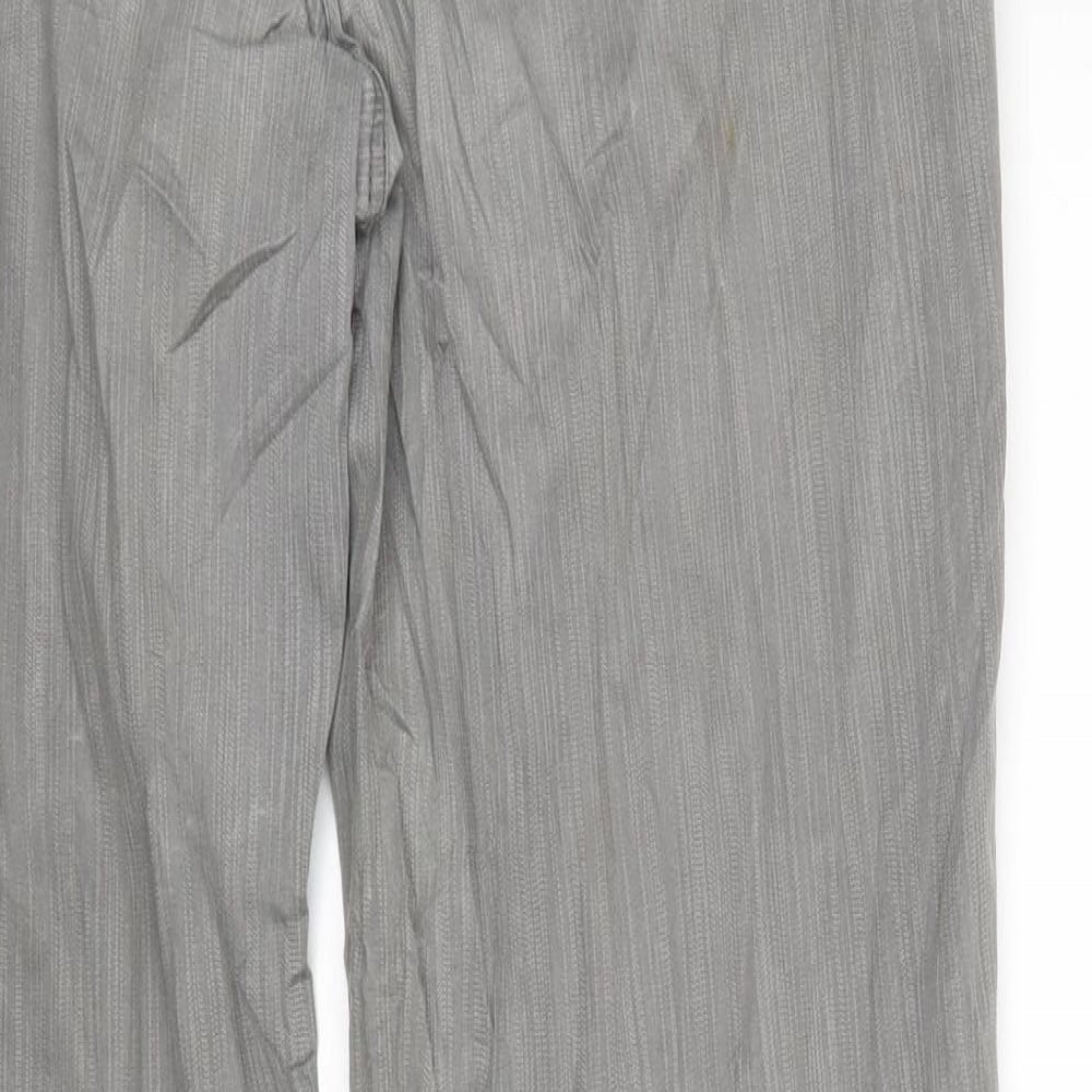 Yessica Womens Grey Denim Straight Jeans Size 14 L28 in