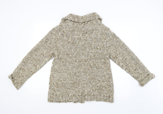 DEBINHAMS Womens Beige Cardigan Jumper Size 14