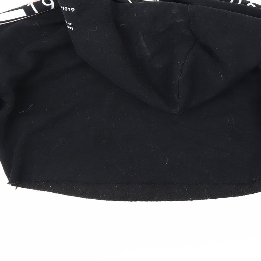 newlook Girls Black Pullover Hoodie Size 9 Years