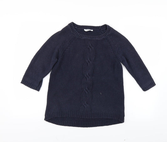BHS Womens Blue Pullover Jumper Size 12