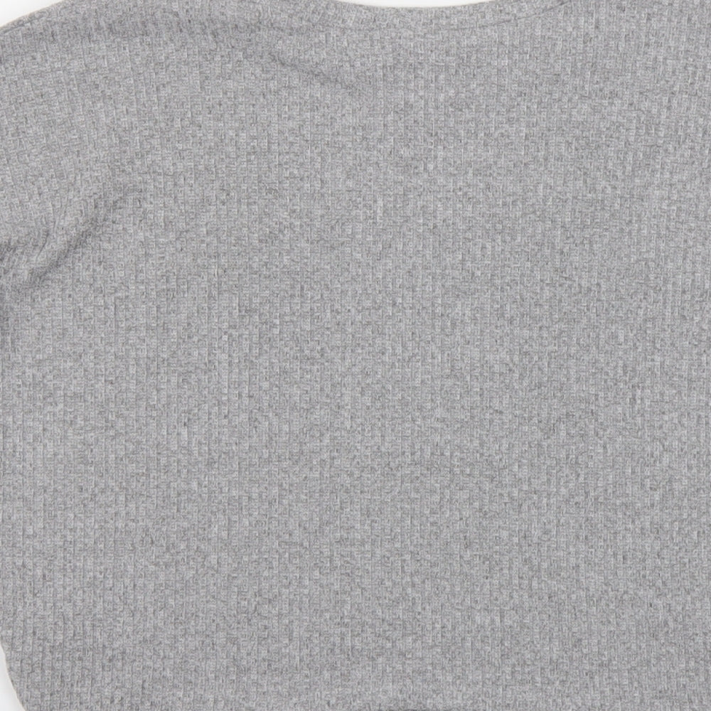 newlook Girls Grey Tunic T-Shirt Size 12-13 Years