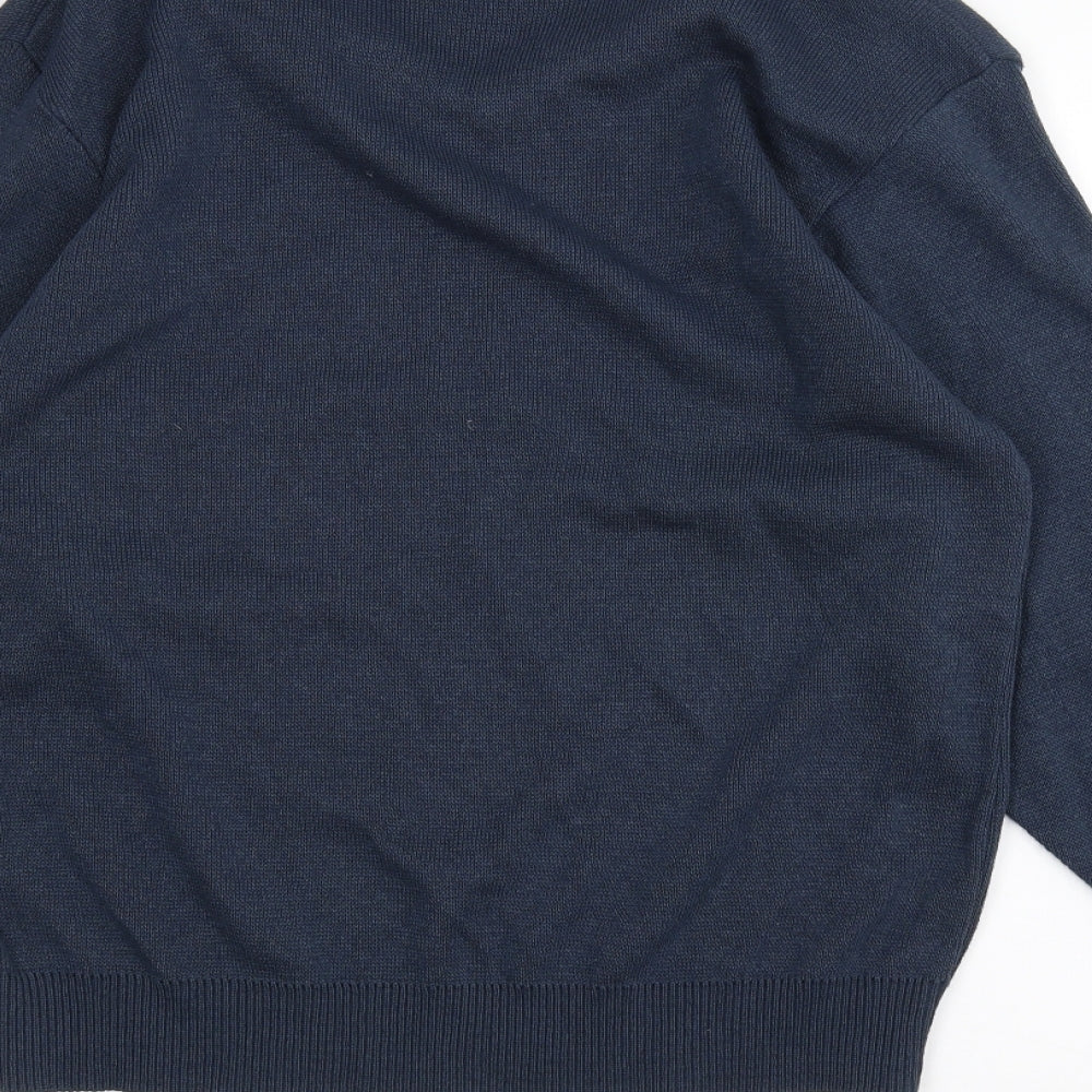 Carabou Mens Blue Pullover Jumper Size S