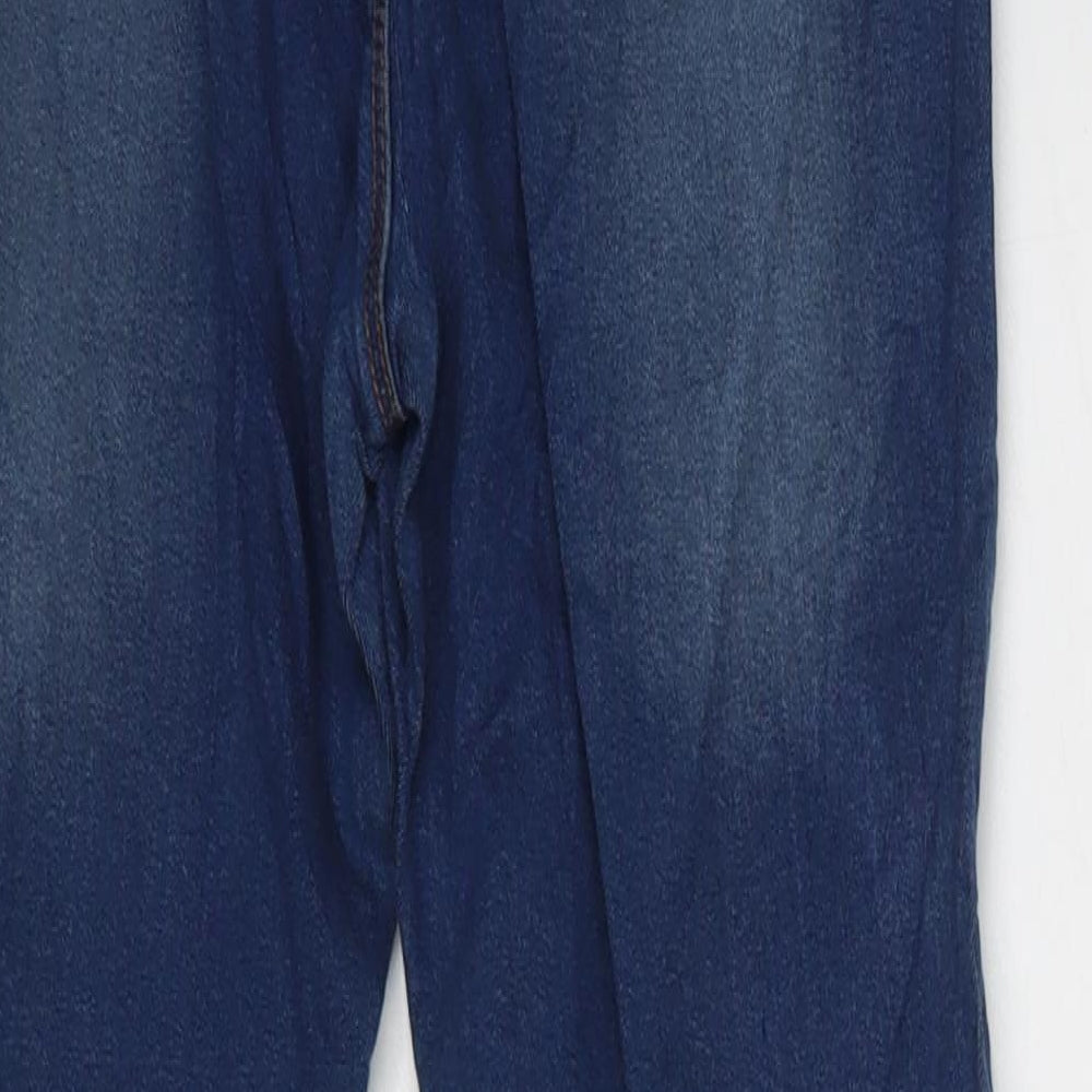 Papaya Denim Womens Blue Snow Pants Trousers Size 12 L27 in
