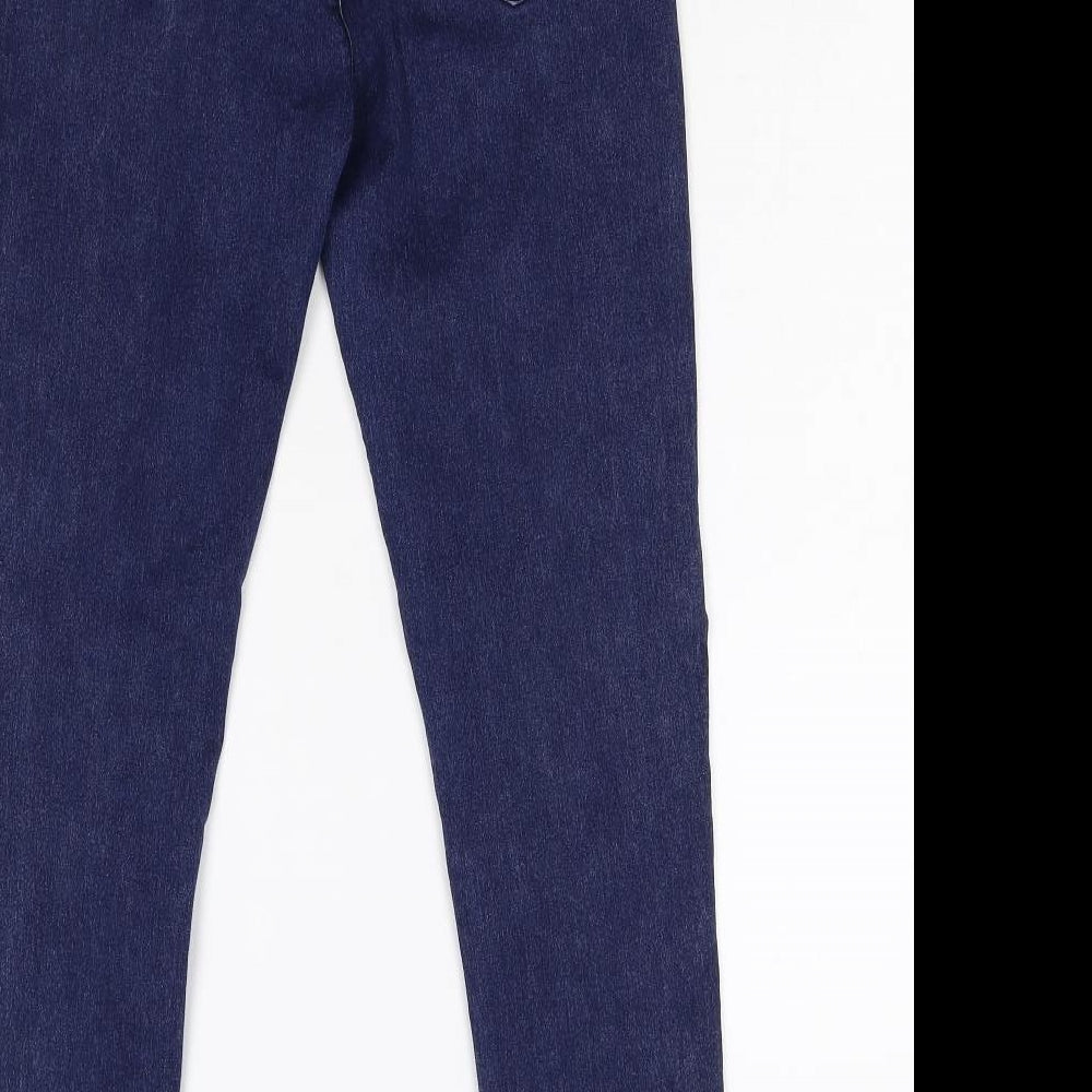 Ana & Lucy Womens Blue Denim Skinny Jeans Size 40 L27 in
