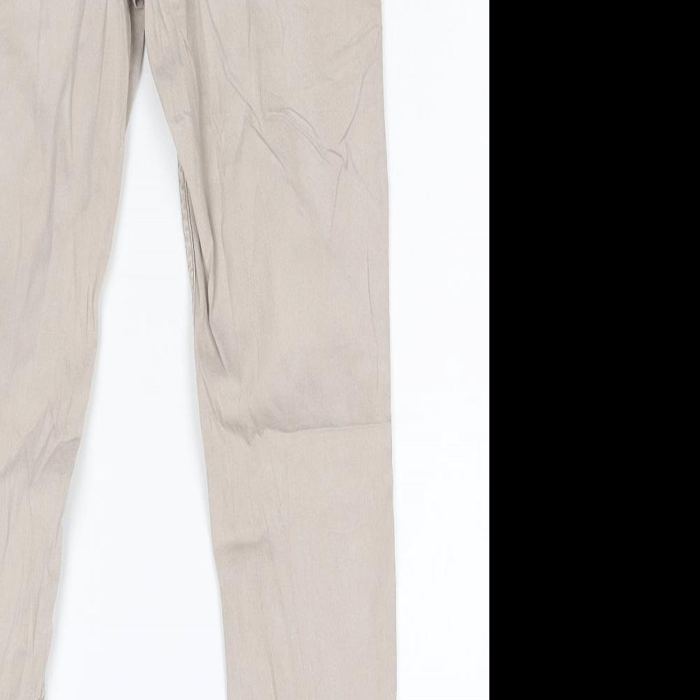 Womens UK Size 36 H&M Slim Fit Skinny Beige Jeans