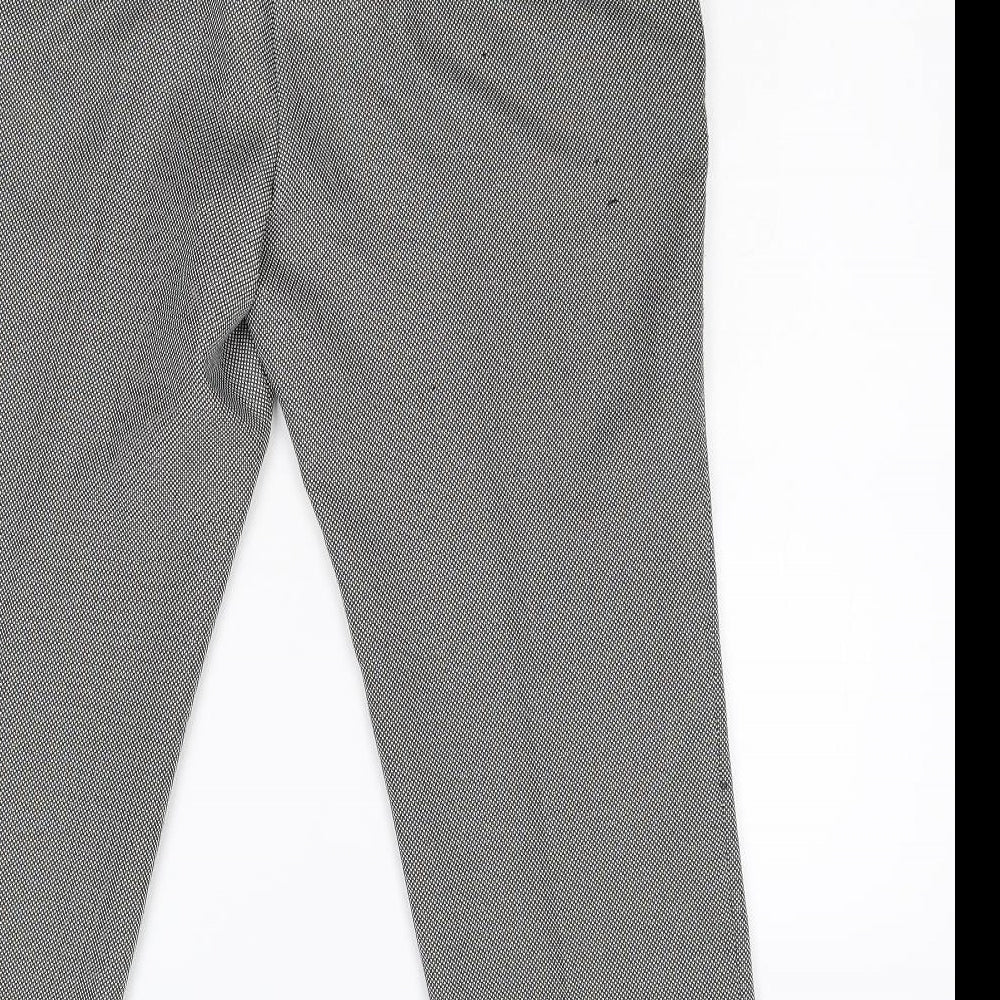 Classic Womens Multicoloured Trousers Size 14 L26 in