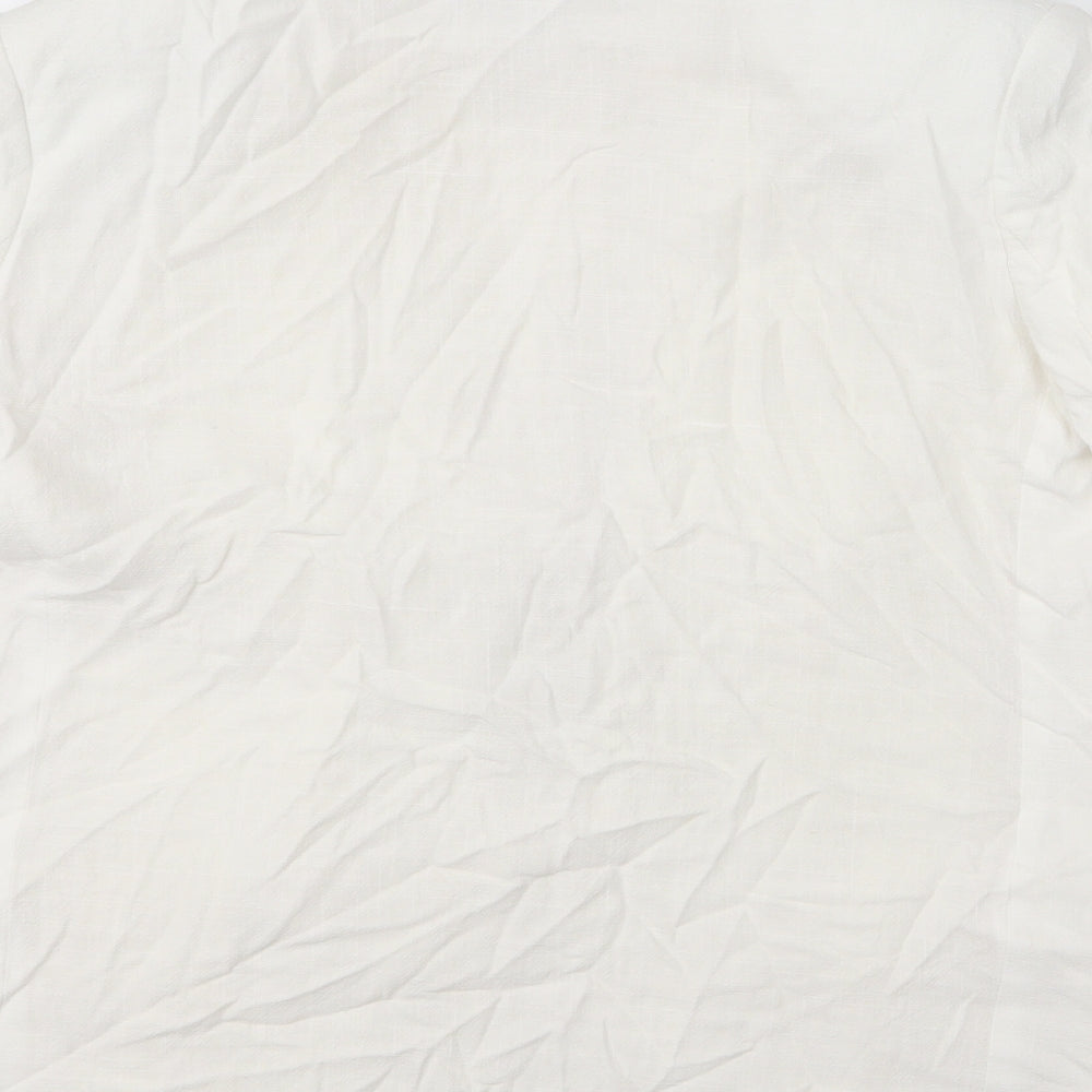 TU Womens White Jacket Size 8