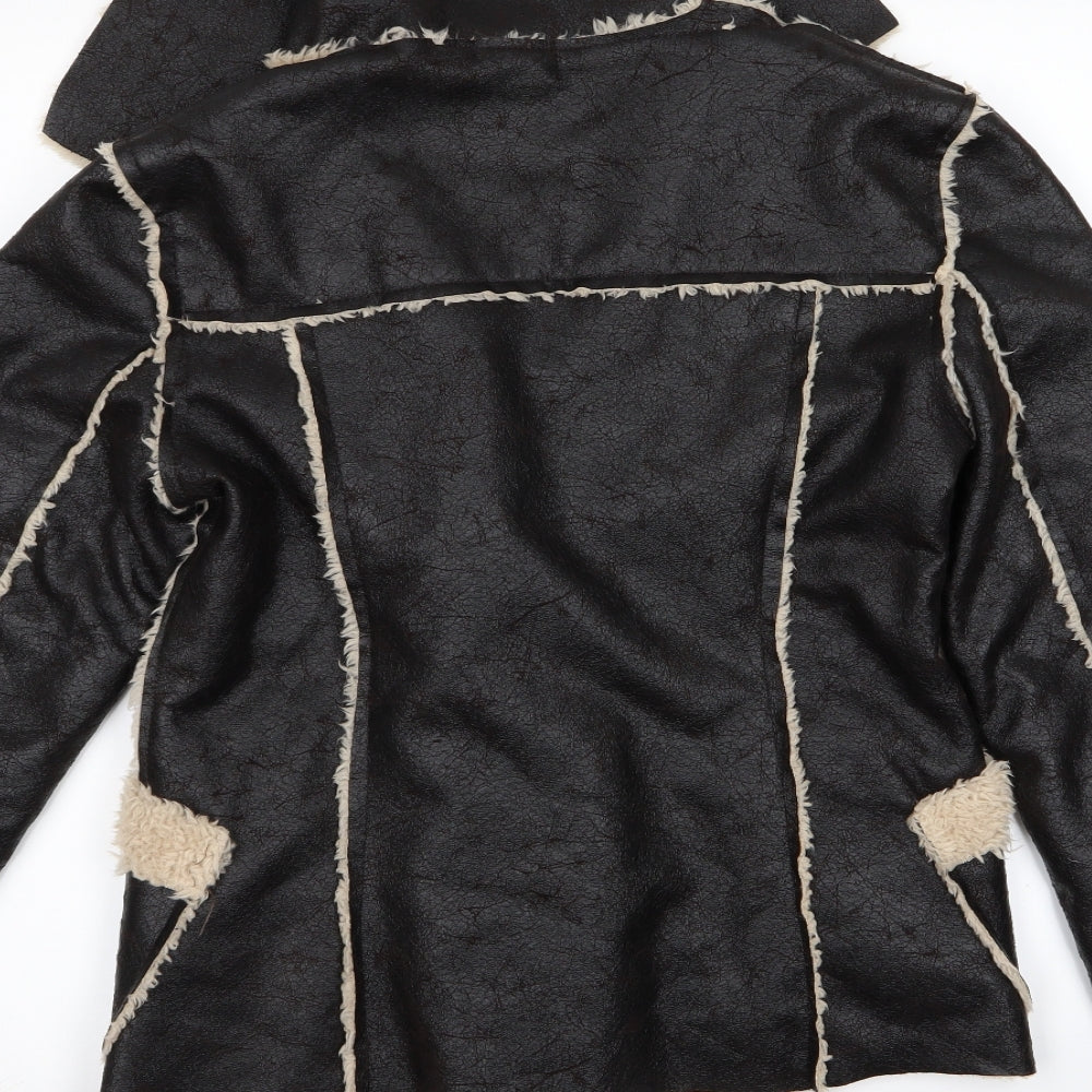 Womens UK Size L Preworn Black Jacket