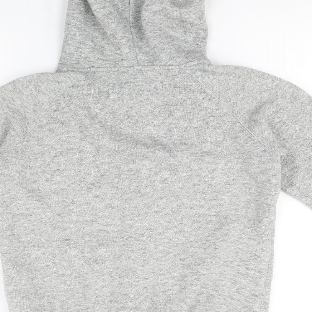 Womens UK Size 6 Jack Wills Grey Full Zip Hoodie