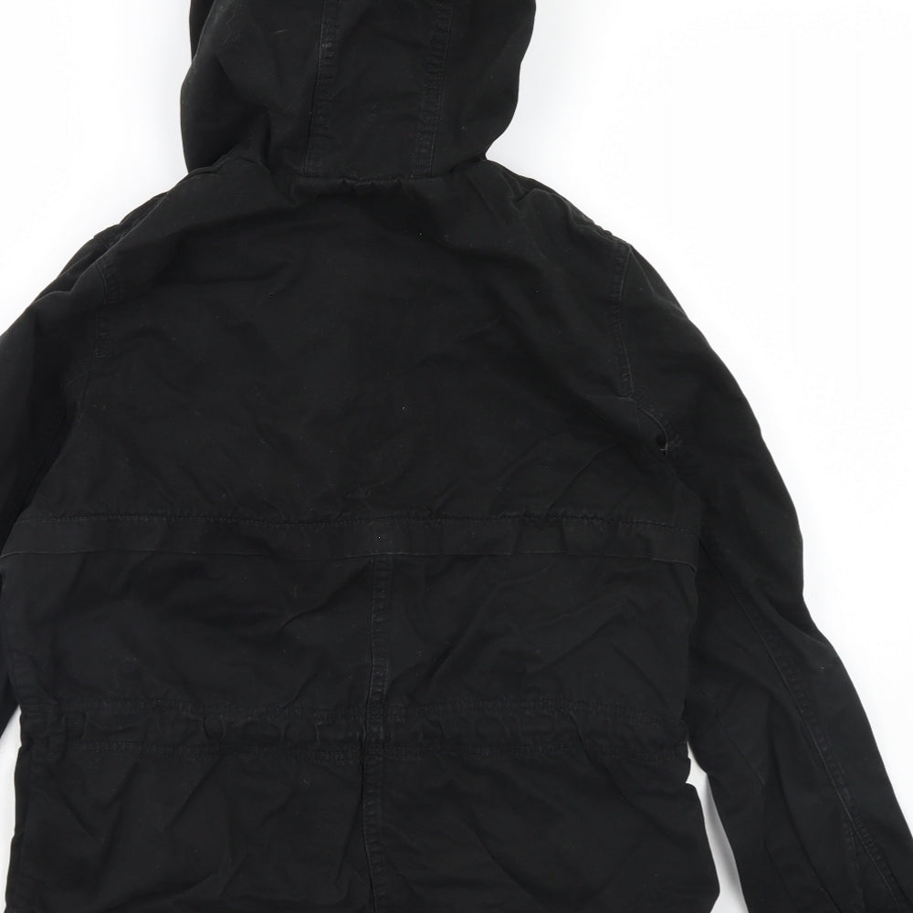 Divided Womens Black Jacket Coat Size 6