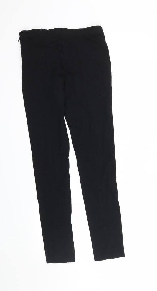 Atmosphere Womens Black Trousers Size 10 L28 in