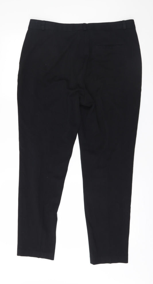 Marks and Spencer Womens Blue Trousers Size 14 L29 in