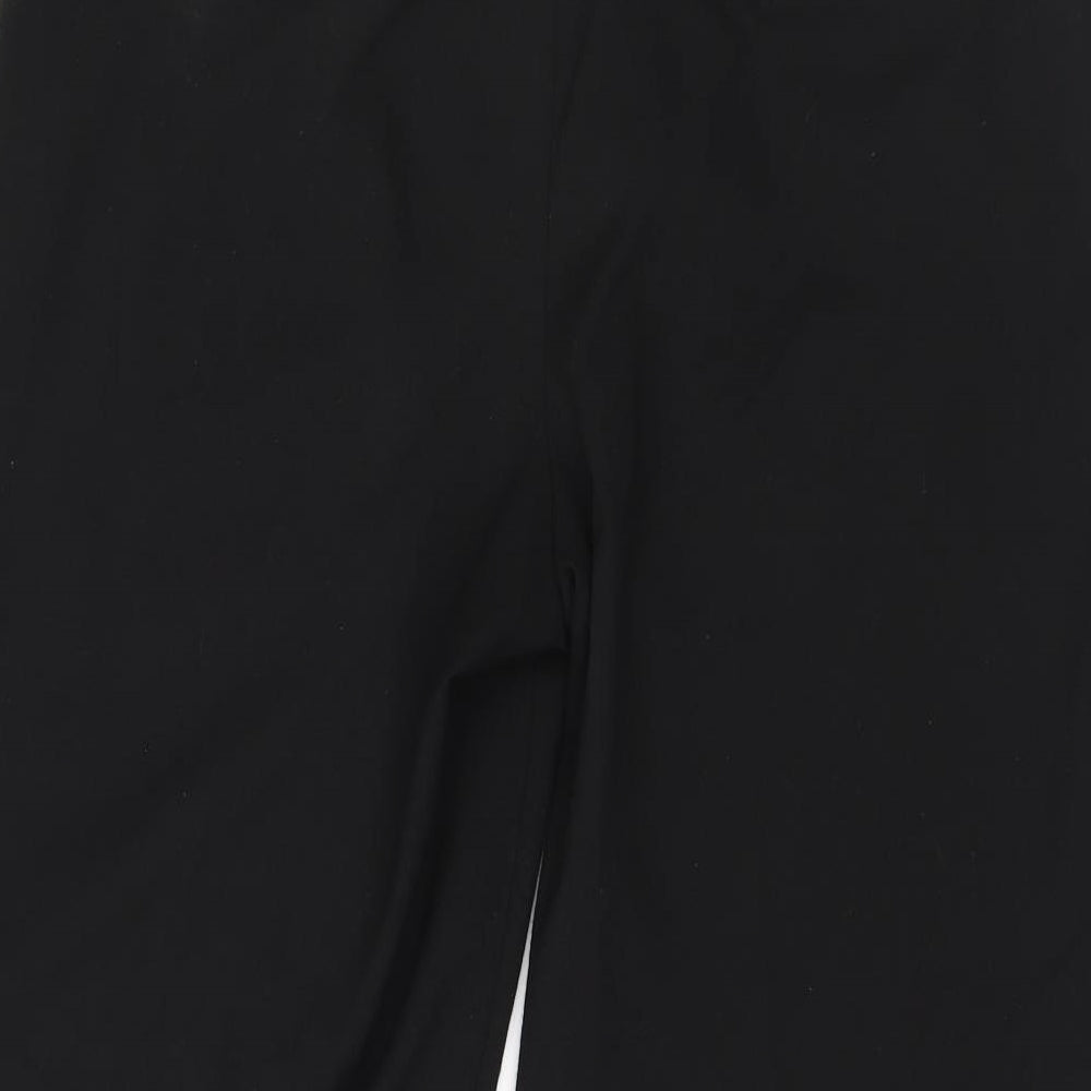 Womens UK Size 14 NEXT Regular Fit Black Trousers