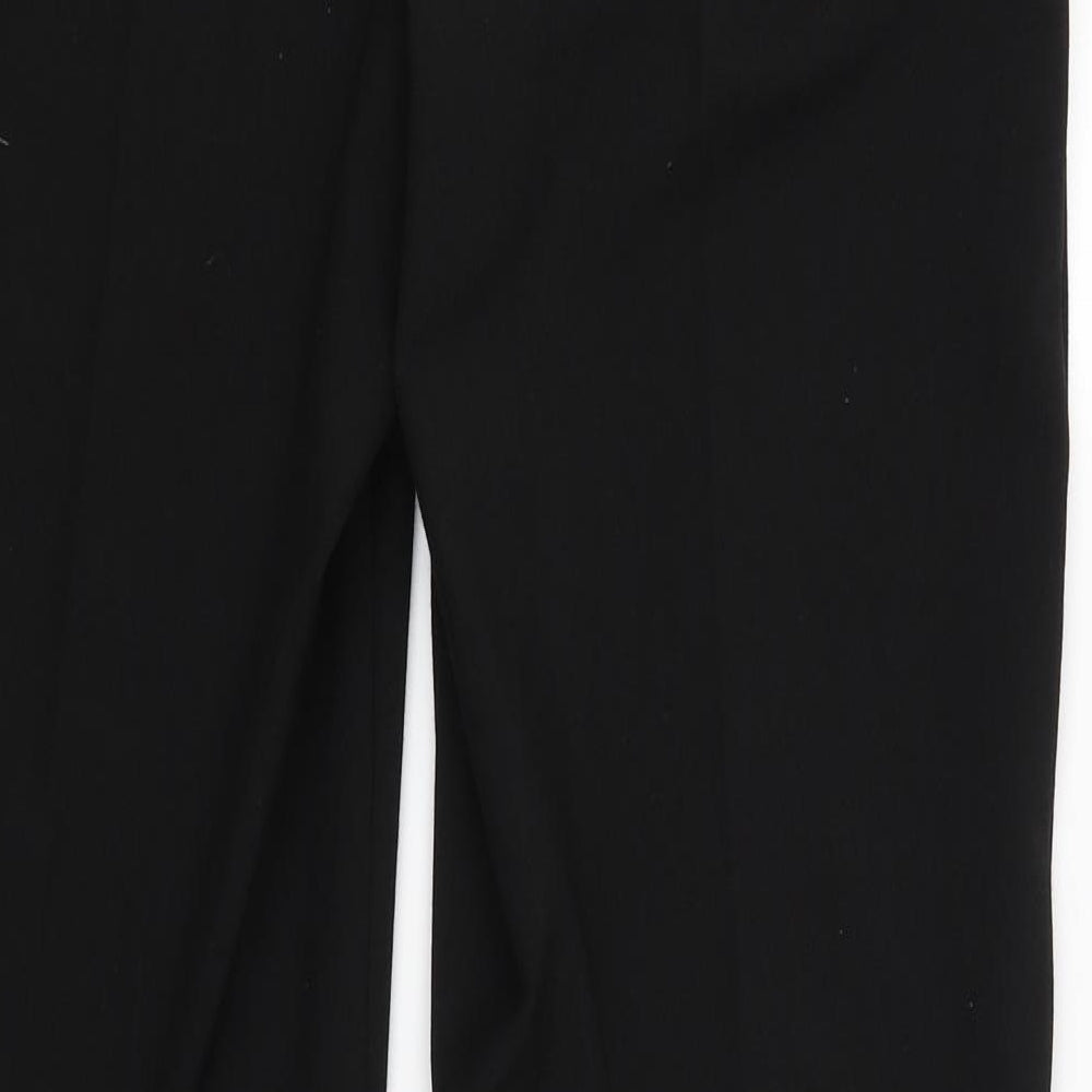 George Womens Black Dress Pants Trousers Size 12 L32 in