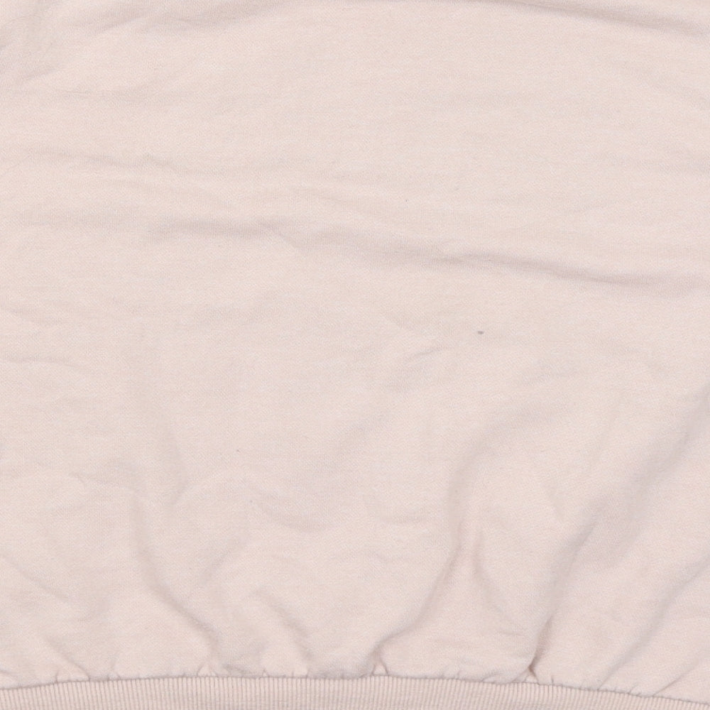 New Look Girls Pink Pullover Jumper Size 12-13 Years