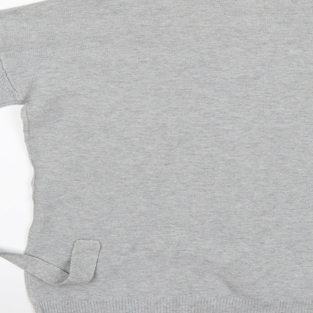 Marks & Spencer Womens Grey Pullover Jumper Size 10