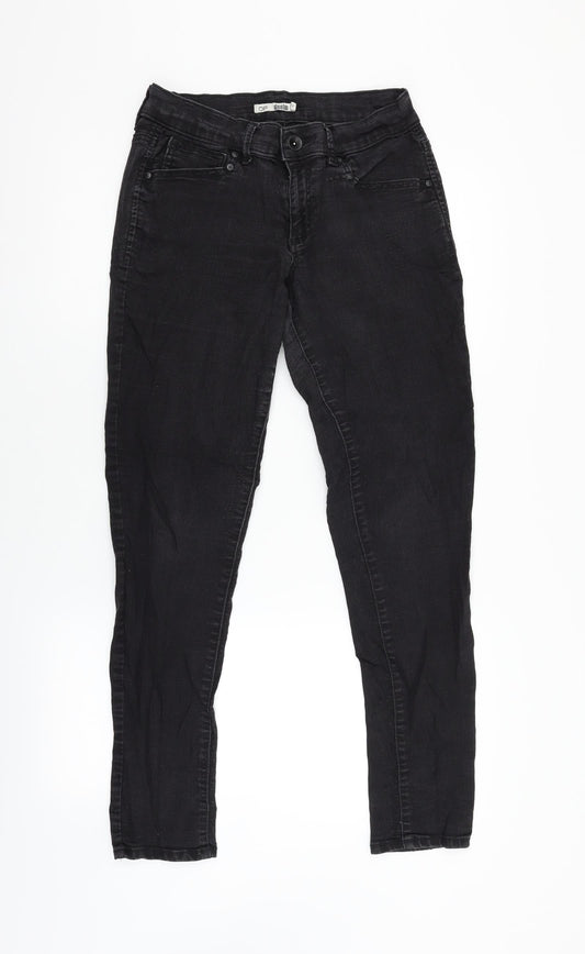 Womens UK Size 12 Dorothy Perkins Slim Fit Skinny Black Jeans