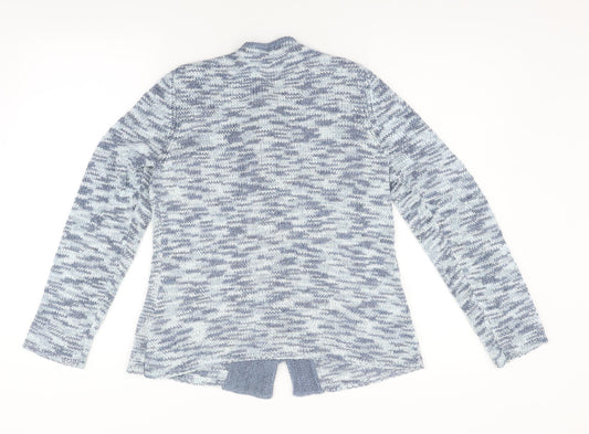 Stephen Womens Blue Knit Cardigan Jumper Size S