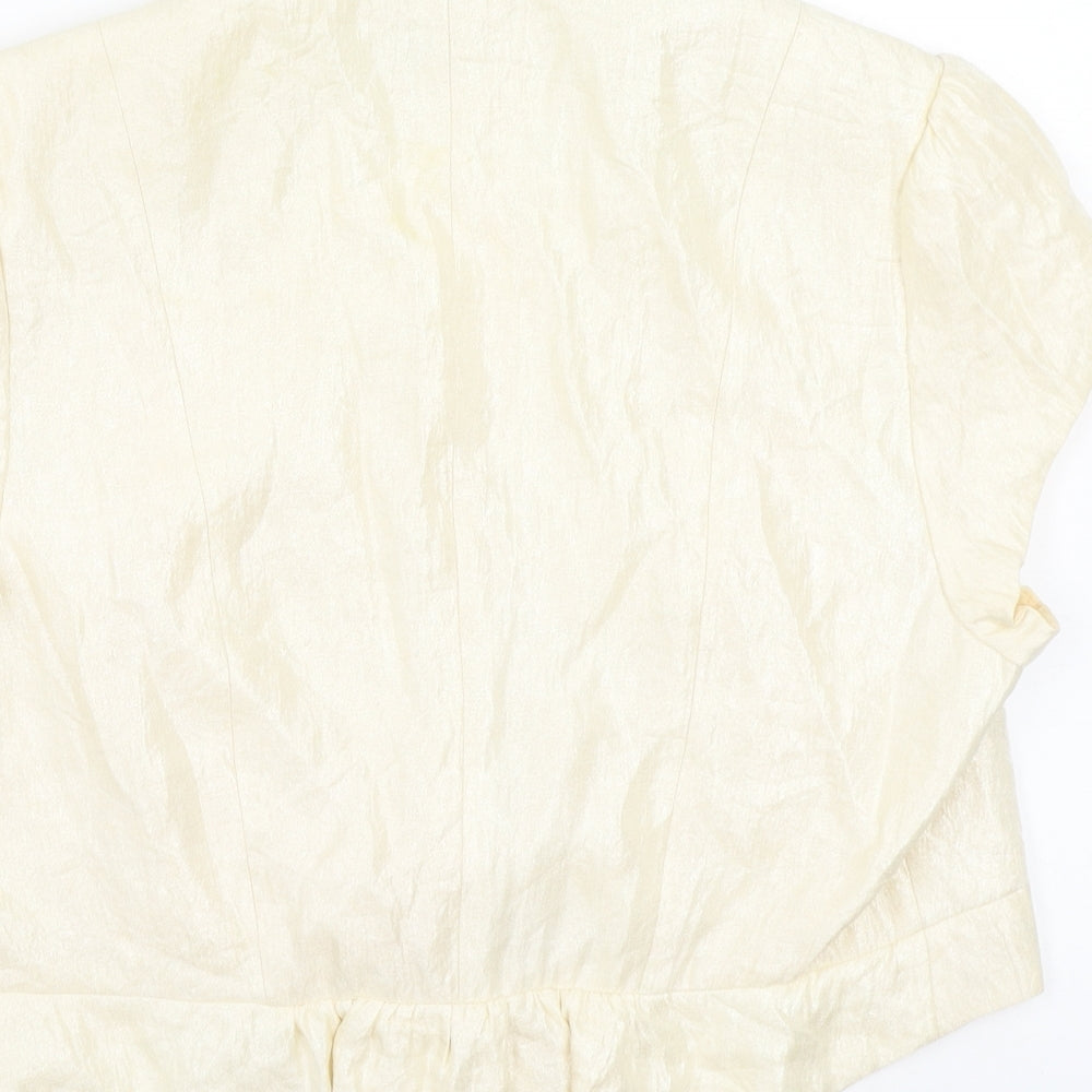 Womens UK Size 14 Kaliko Beige Jacket