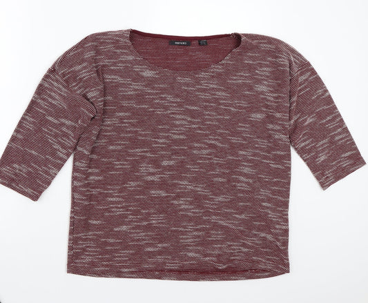 ESMARA Womens Purple Pullover Jumper Size 14
