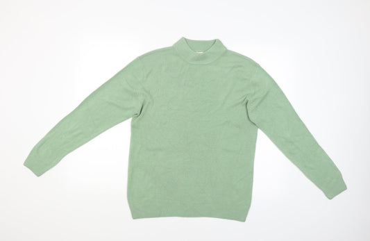 Bonmarché Womens Green Pullover Jumper Size S