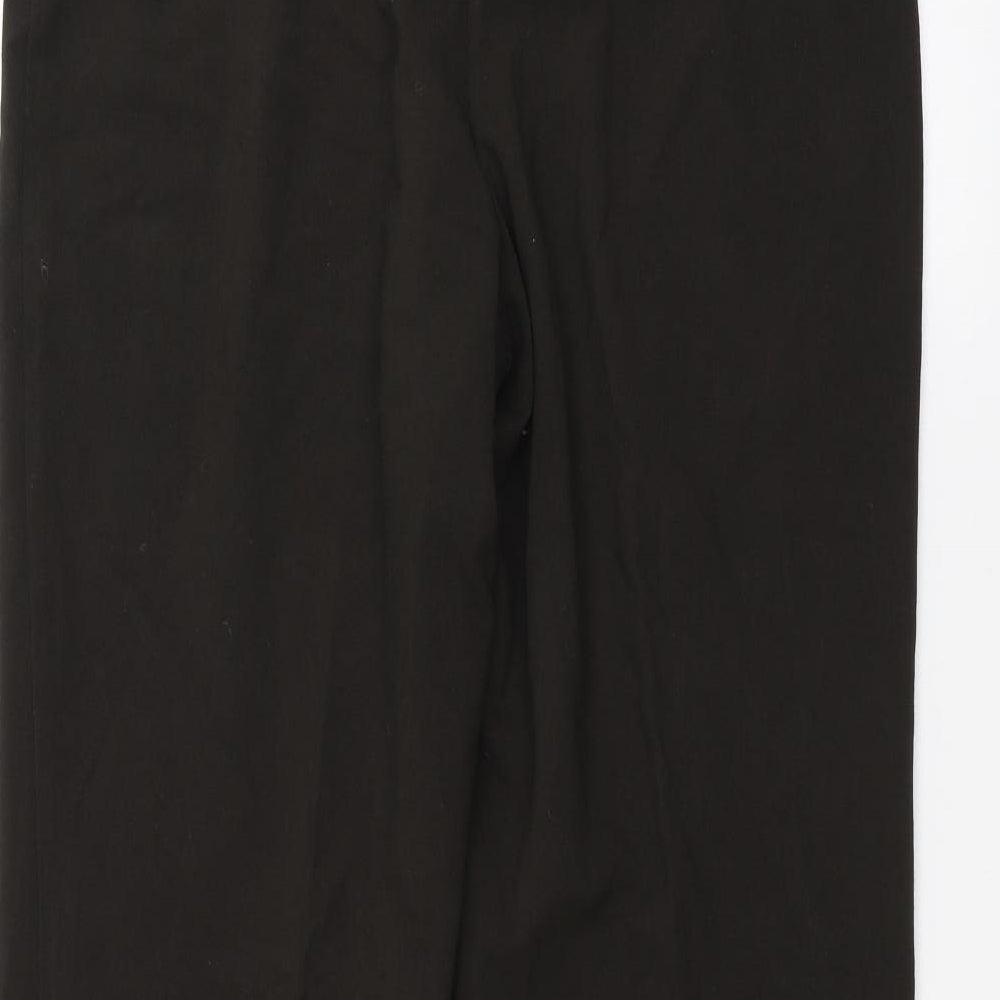 Womens UK Size 14 Autonomy Regular Fit Brown Trousers