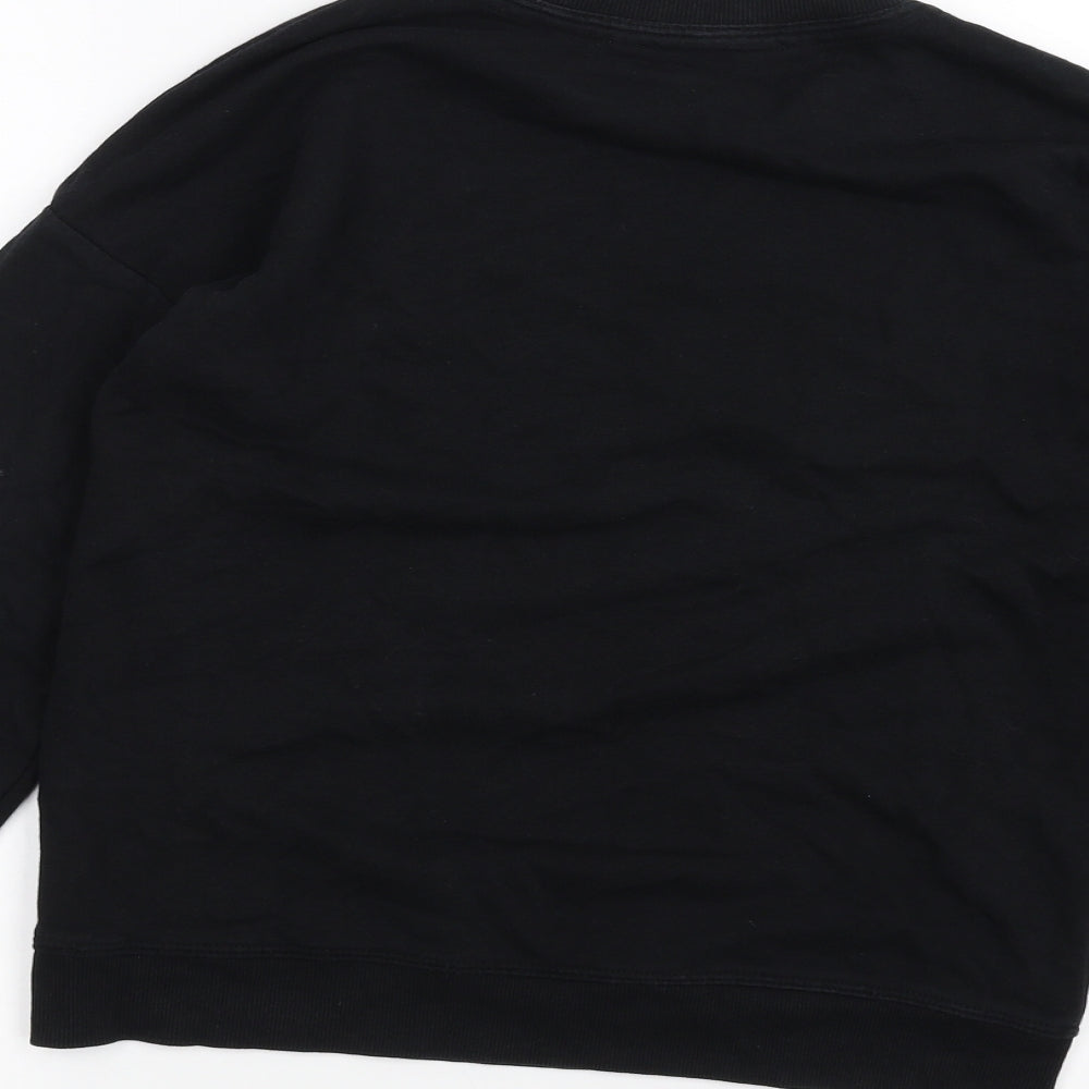 New Look Womens Black Pullover Jumper Size 6