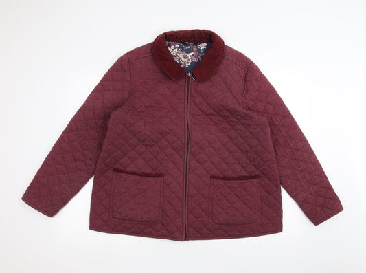 Womens UK Size 20 BM Purple Jacket