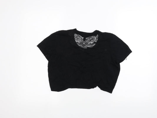 debinhams Womens Black Cardigan Jumper Size 14