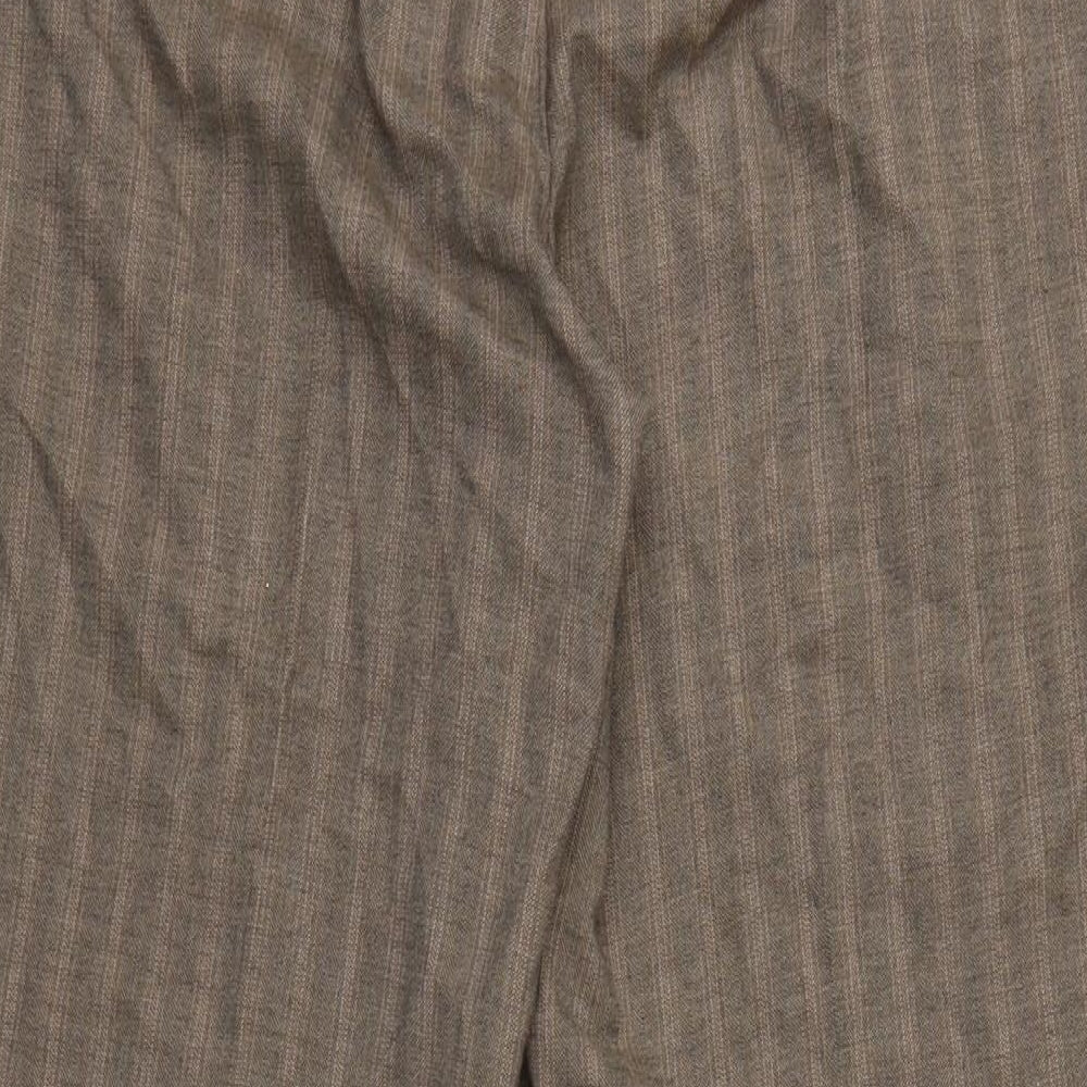 magi fit Womens Brown Dress Pants Trousers Size 14 L27 in