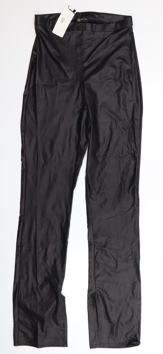 Womens UK Size 26 I SAW IT FIRST Regular Fit Black Trousers