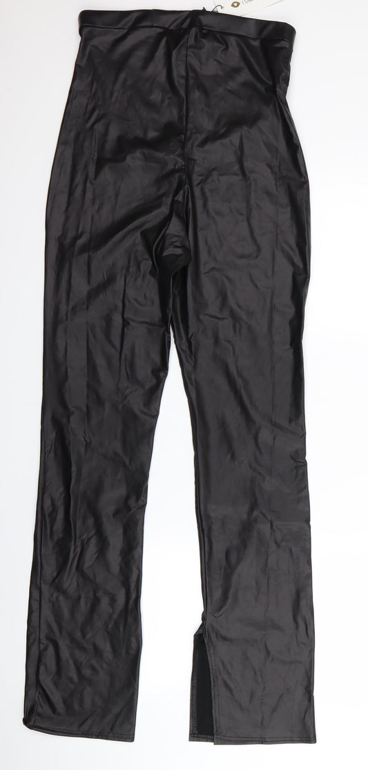 I SAW IT FIRST Womens Black Trousers Size 26 L33 in