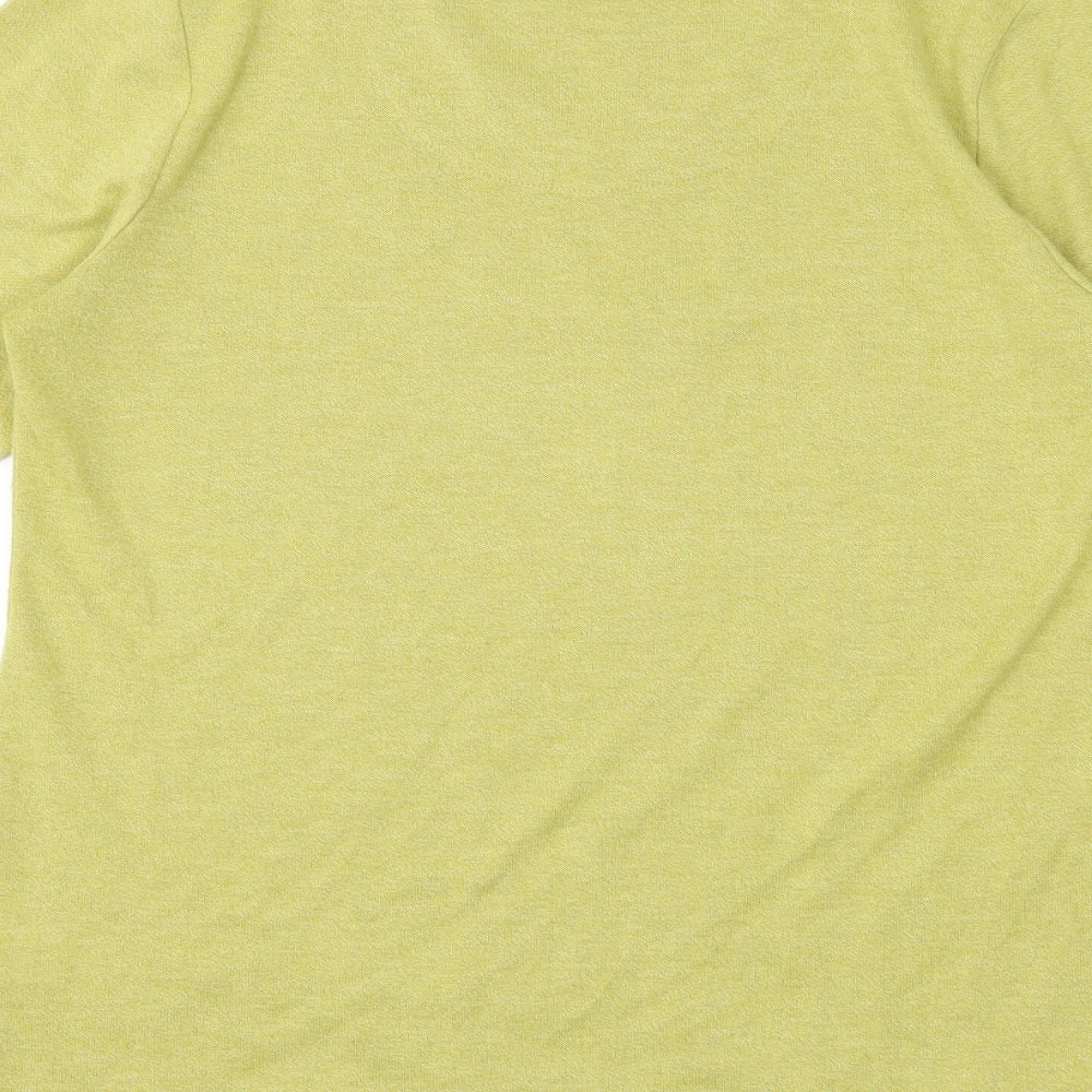 Womens UK Size 10 TIGI Green Basic T-Shirt