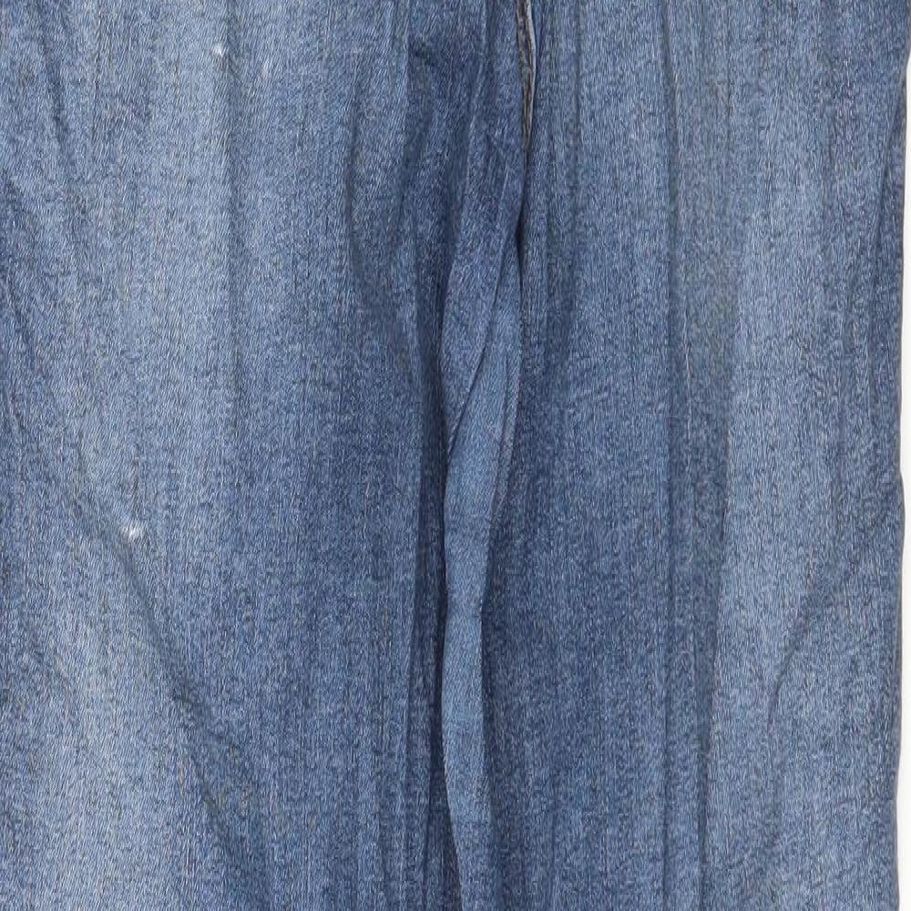 Denim & Co. Womens Blue Denim Skinny Jeans Size 12 L28 in