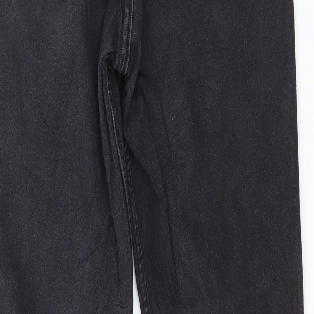 Womens UK Size 27 in H&M Regular Fit Skinny Black Jeans