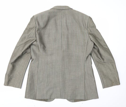 Mens UK Size 40 St Michael Regular Brown Suit Jacket