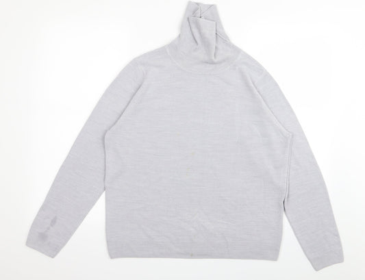BHS Womens Grey Pullover Jumper Size 16