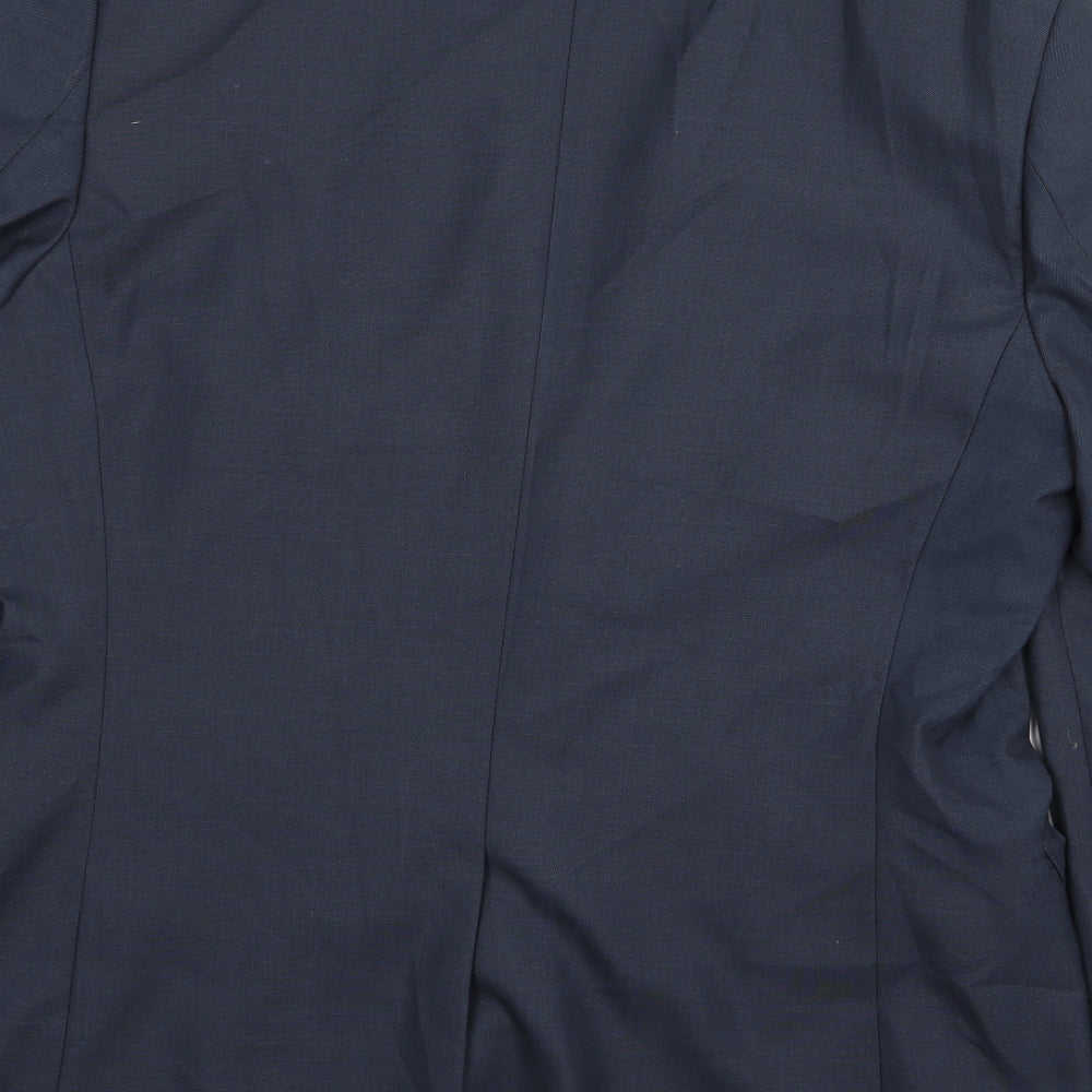 Asda George Mens Blue   Jacket Blazer Size 42