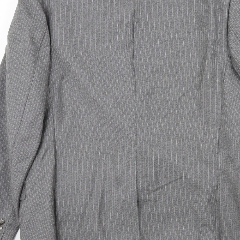 Mens UK Size M Burton Regular Grey Suit Jacket