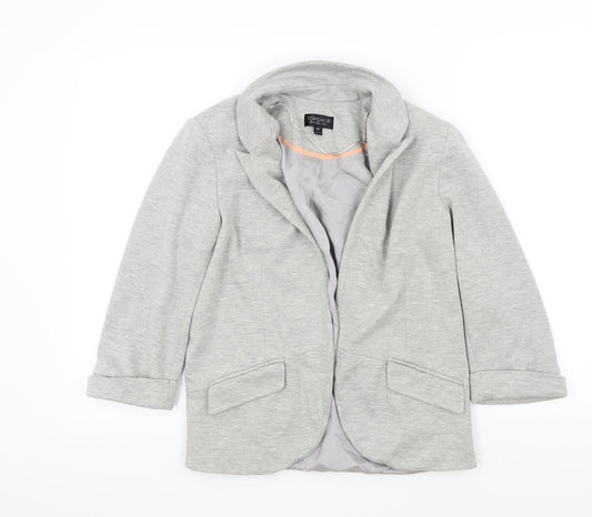 Womens UK Size 10 Topshop Grey Gilet