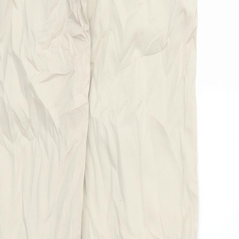 Cyrillus Womens Beige Trousers Size 12 L29 in