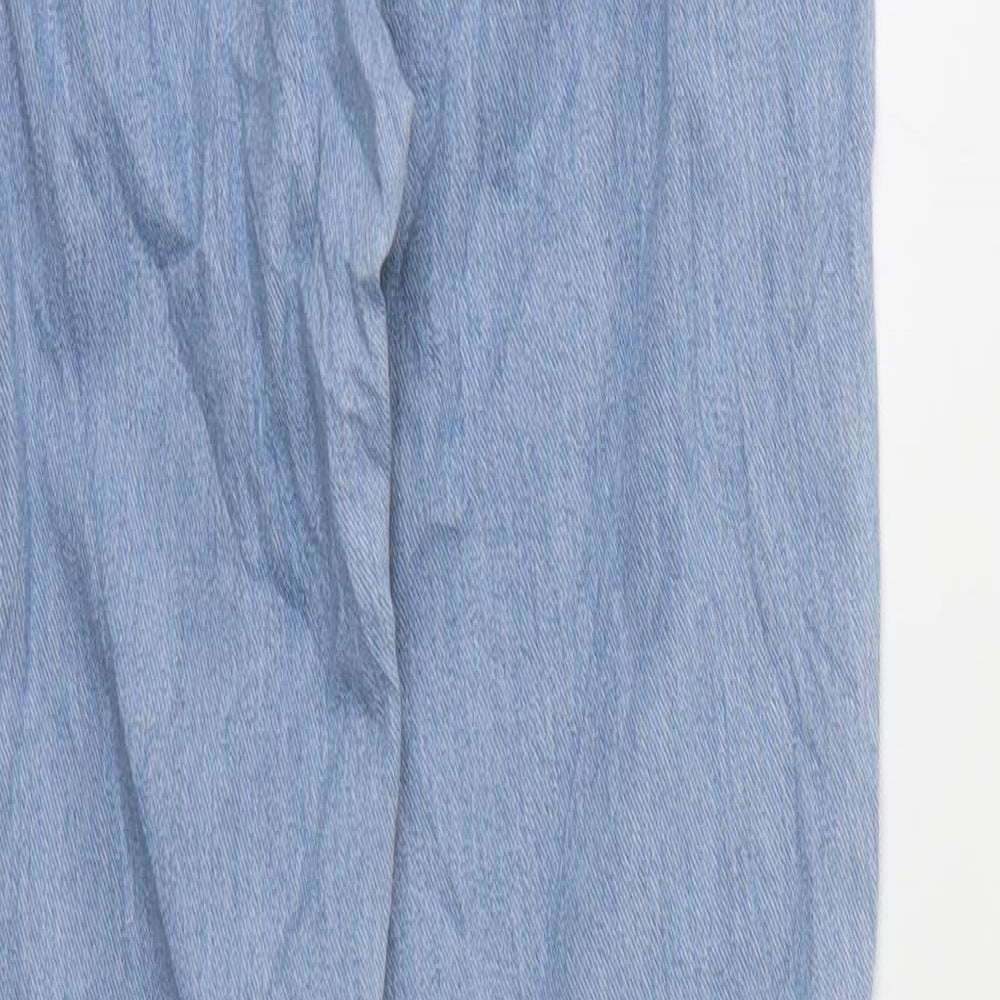 NEXT Womens Blue Skinny Jeans Size 10 L26 in - Stretch waistband