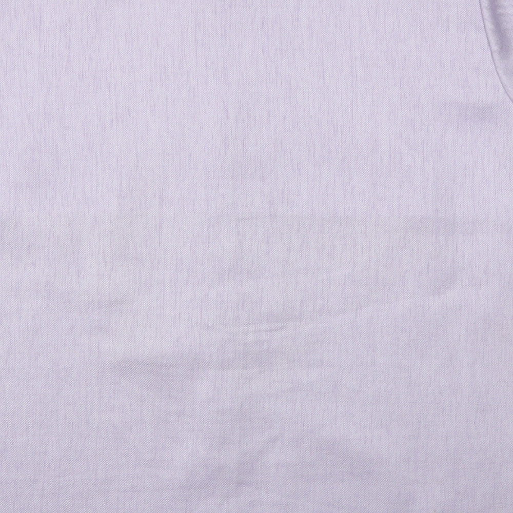 Womens UK Size 20 ELVI Purple Basic T-Shirt
