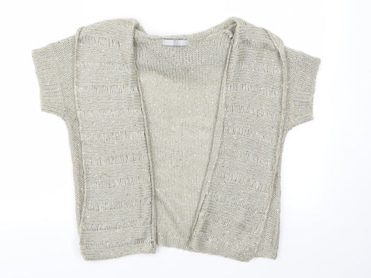 TU Womens Grey Cardigan Jumper Size S