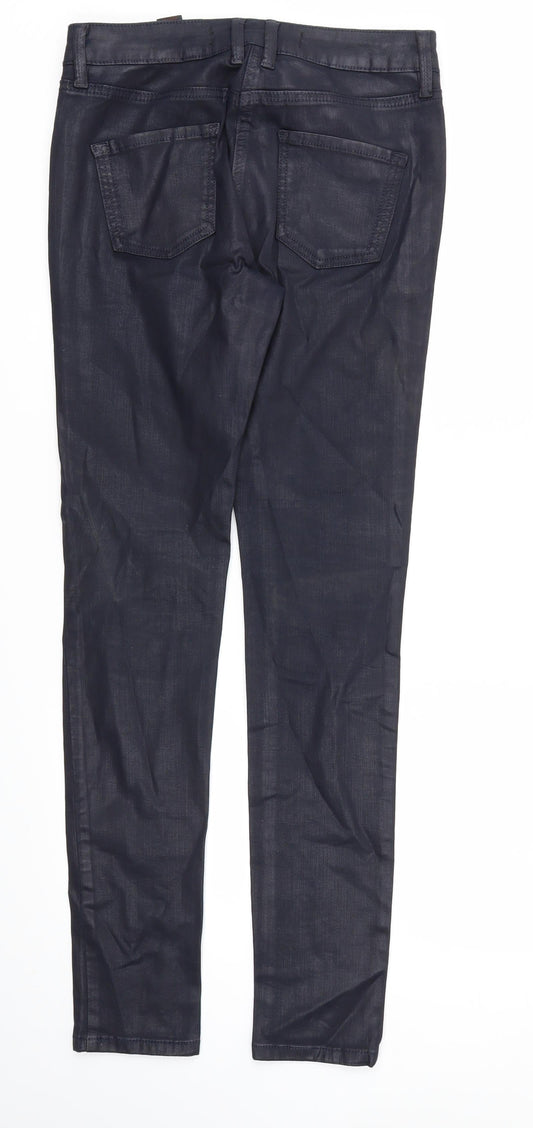 NEXT Womens Blue Skinny Jeans Size 8 L31 in