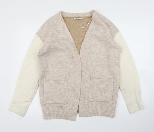 TU Womens Beige Pullover Jumper Size S
