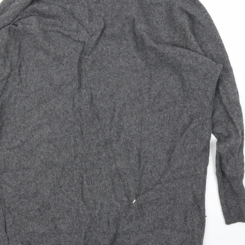 EAST Womens Grey Tunic Blouse Size 14