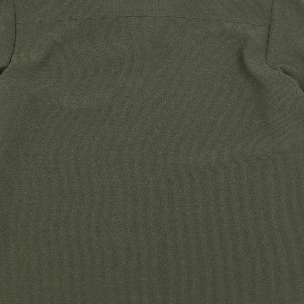 Womens UK Size 16 Holmewood Green Basic Button-Up