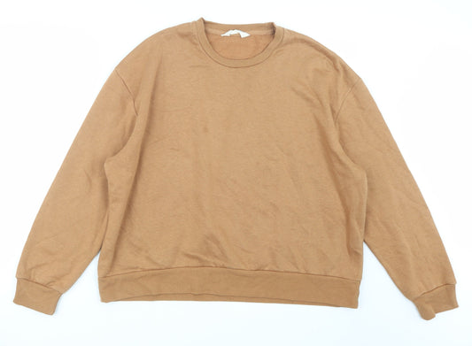 Primark Womens Beige Pullover Jumper Size 14
