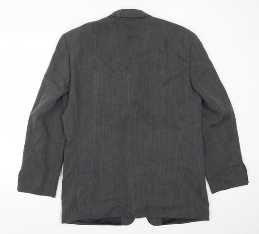 Mens UK Size 40 Benvenuto Regular Grey Suit Jacket